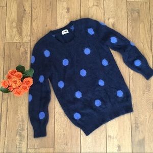 Madewell Wallace Spotted Snowfall Sweater